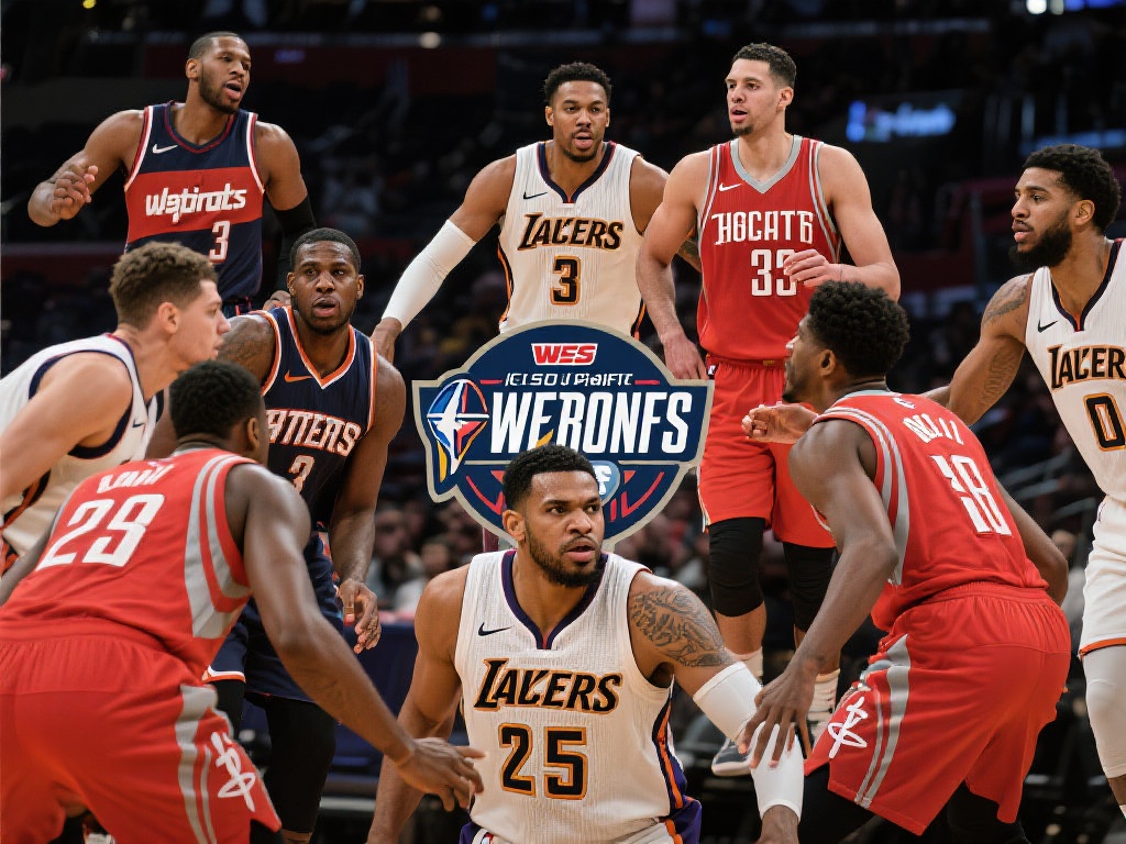 西部季后赛席位竞争激烈:季末每场比赛成关键因素 在赛季进入尾声时,西部联盟中部的季后赛席